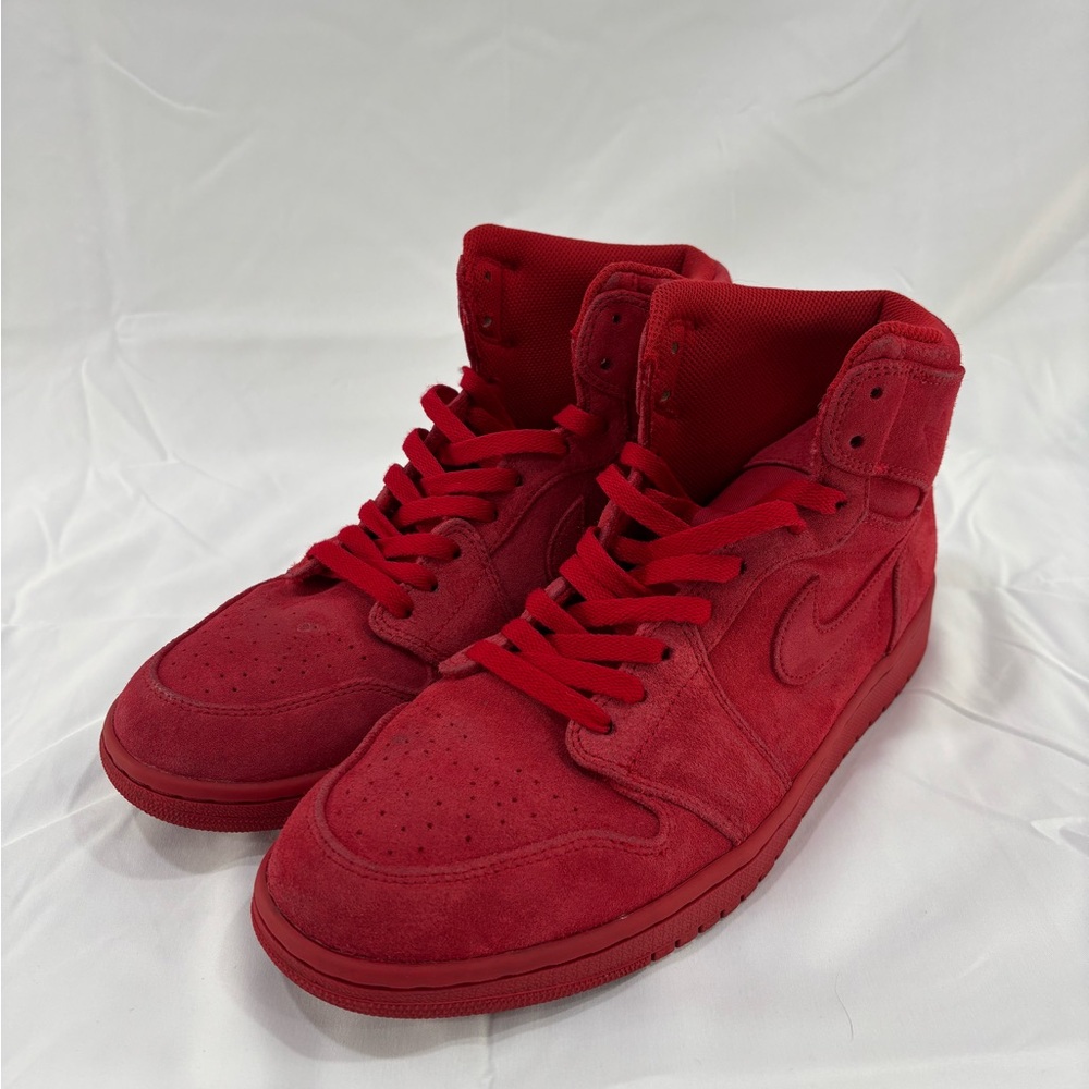 Size 11 - Air Jordan 1 Retro High Red Suede